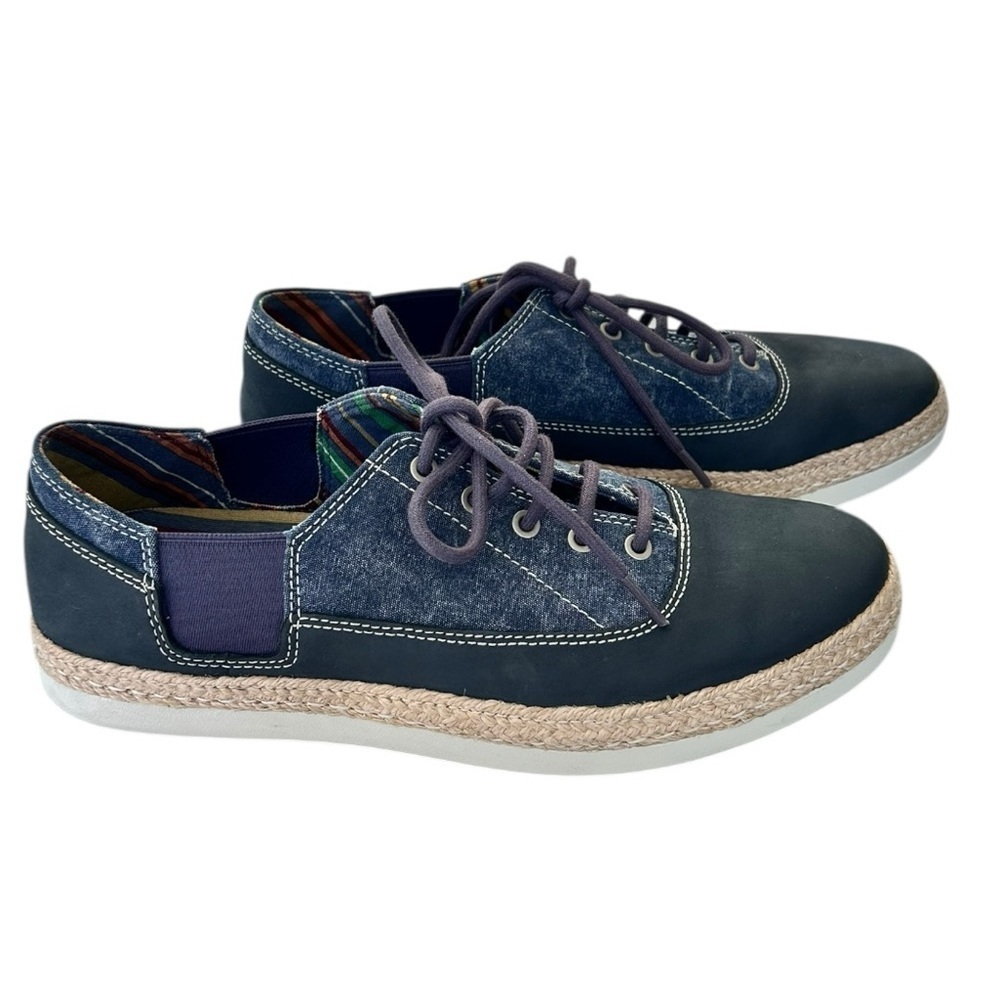 UGG Australia Wixson Nubuck & Textile Patchwork Sneakers Men's Size 8.5 VGC